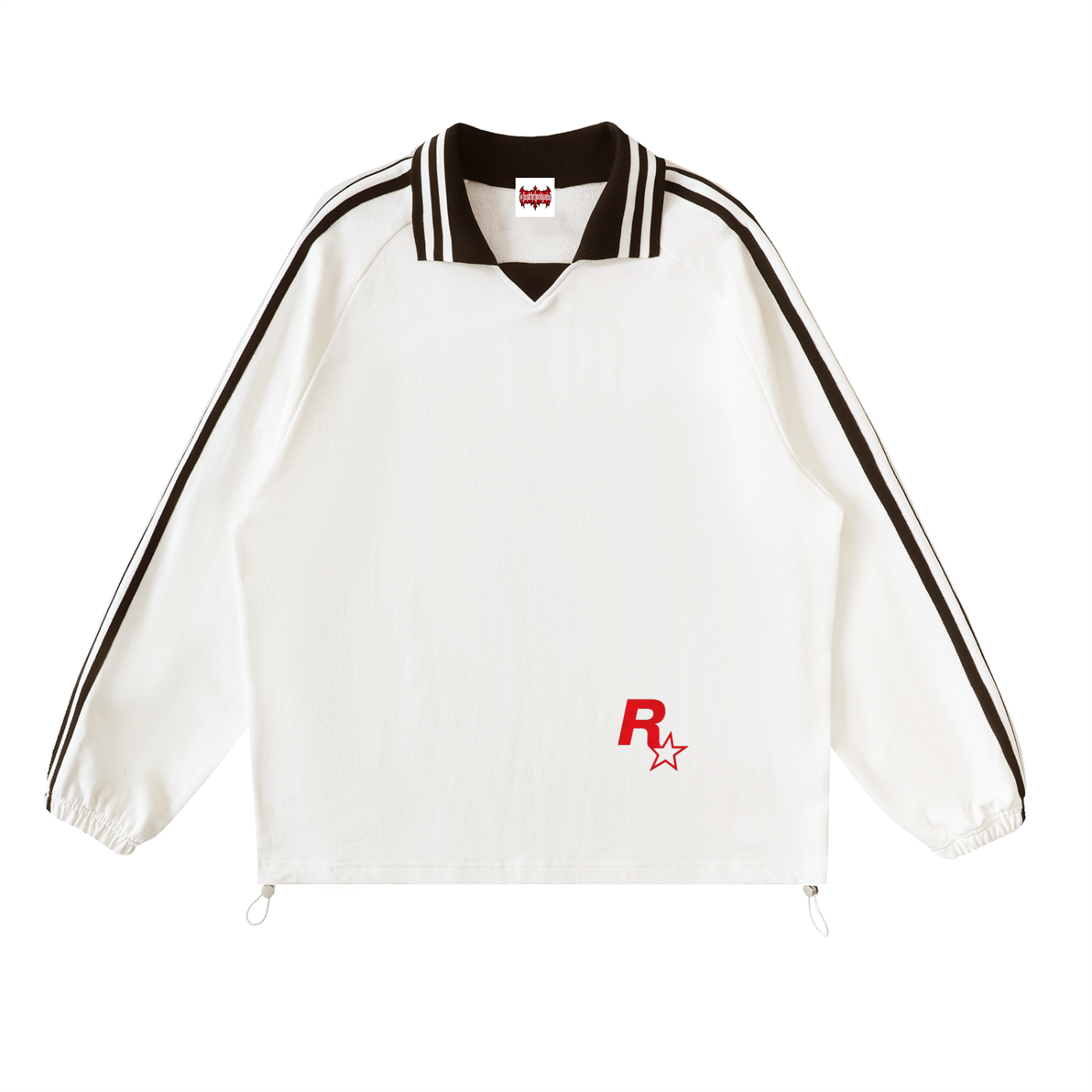 “SELF TITLED” Collar Sweatshirt